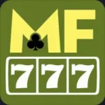 MF777 Game logo with green background and 777 slot symbols